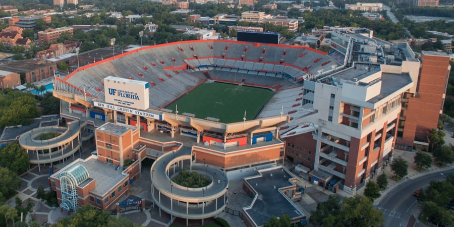 Ben Hill Stadium in Gainesville, Florida