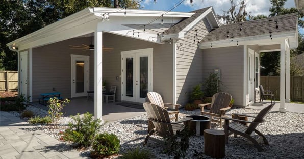 Exterior of an Accessory Dwelling Unit -ADU- in Alachua County, FL by RRCH