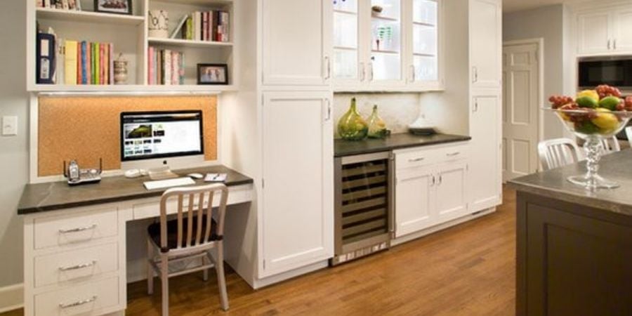 Kitchen counter desk