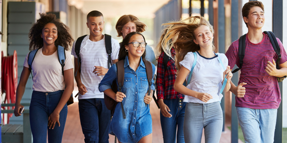 Stock Image of School Children