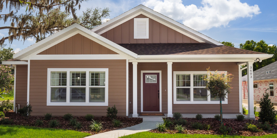 ranch home style elevation florida