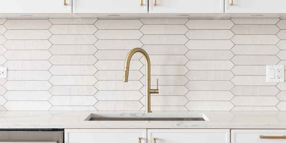Kitchen Design Textured Handmade Backsplash | Robinson Renovations - Gainesville Fl Design Build Remodeler and Custom Home Builder