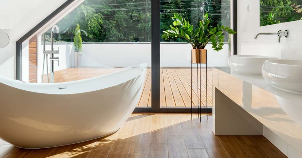 Biophilic Natural Bathroom Design Ideas for Luxury Spa Bathrooms in Gainesville