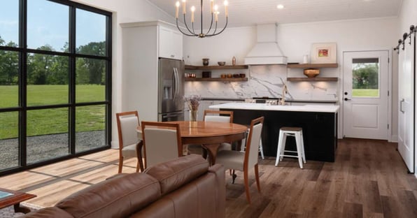 Interior of an accessory dwelling unit ADU in Gainesville, FL by Robinson Renovation