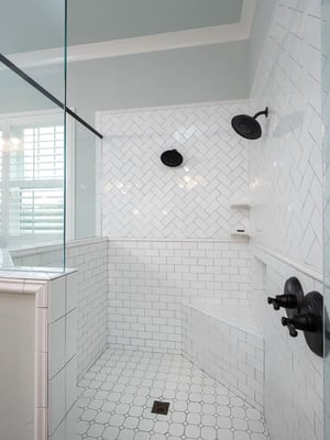 Subway Tile in Gainesville Remodeled Shower