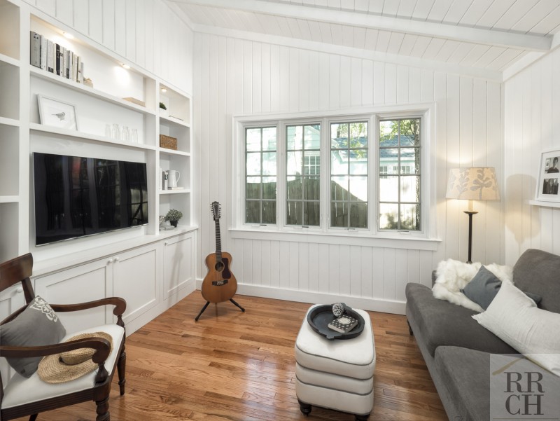 Duck Pond remodel - small entertainment room - The Ultimate Guide to Whole-Home Remodeling - Robinson Renovations - Gainesville Fl Design Build Remodeler and Custom Home Builder